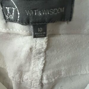 Wit & Wisdom Cream Denim